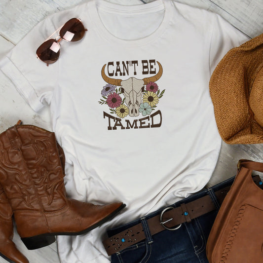 Longhorn Skull, Can't Be Tamed