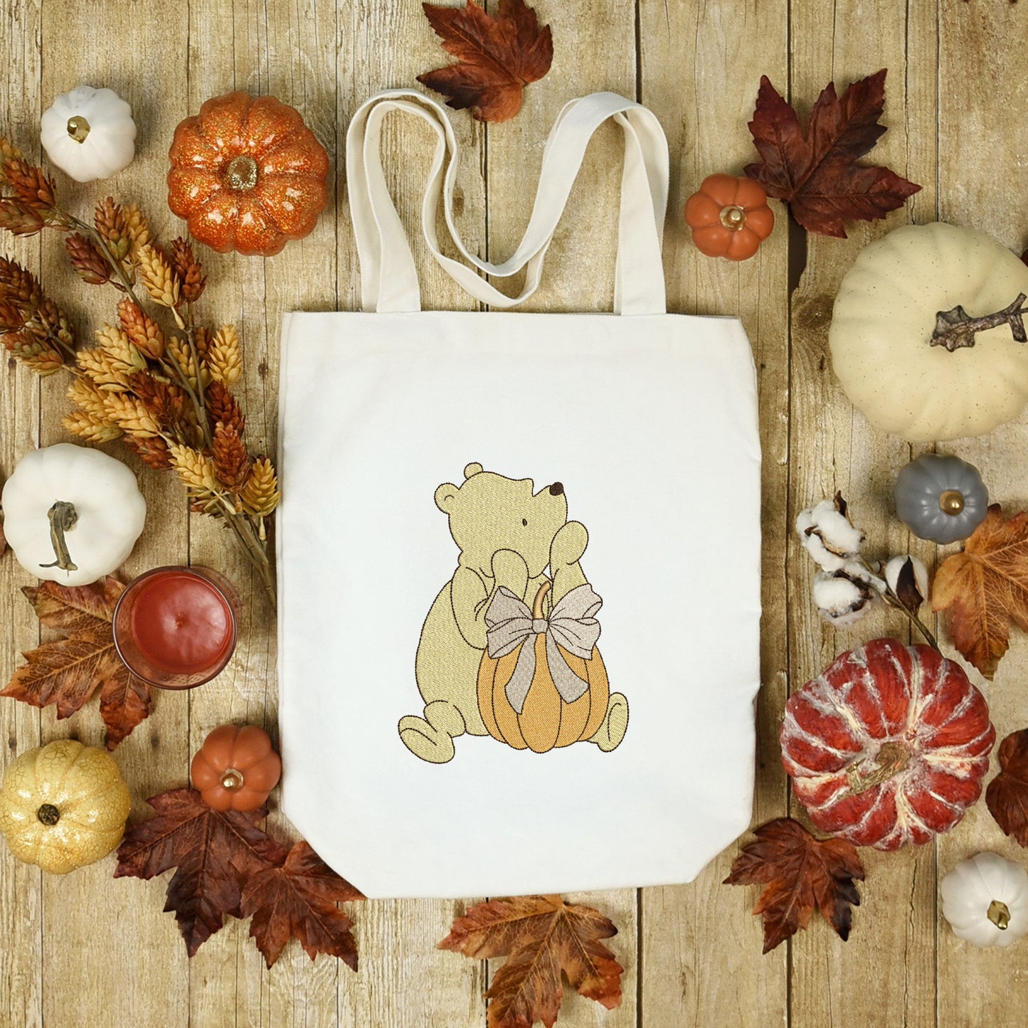 Pooh's Adorable Pumpkin