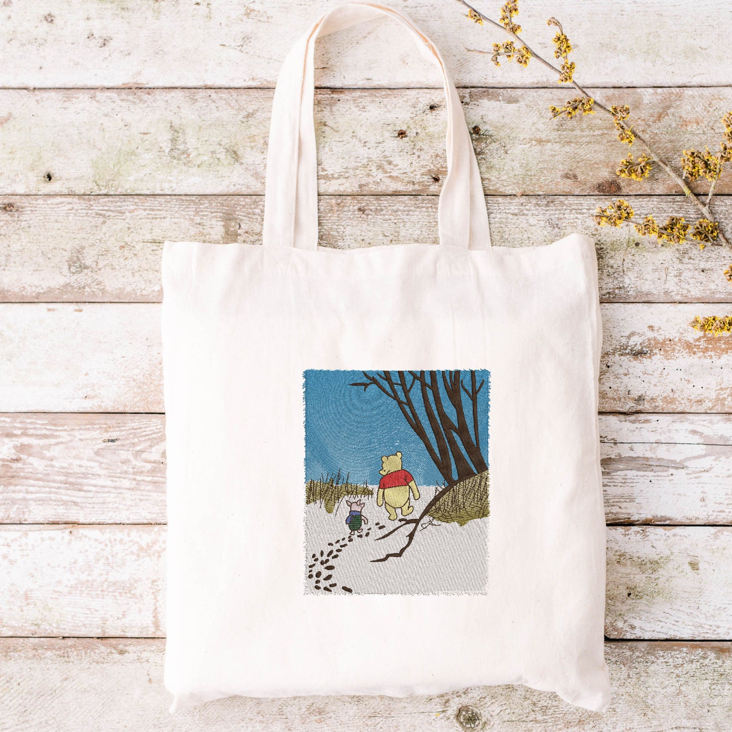 Pooh and Piglet Winter Wonderland