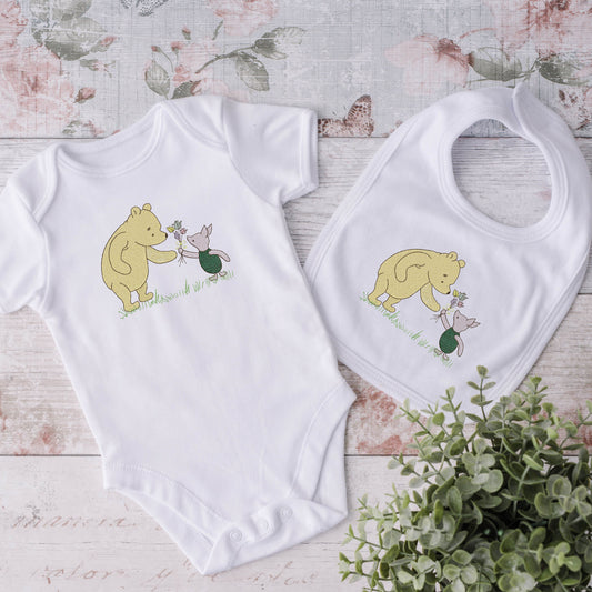 Pooh and Piglet's Blooming Friendship