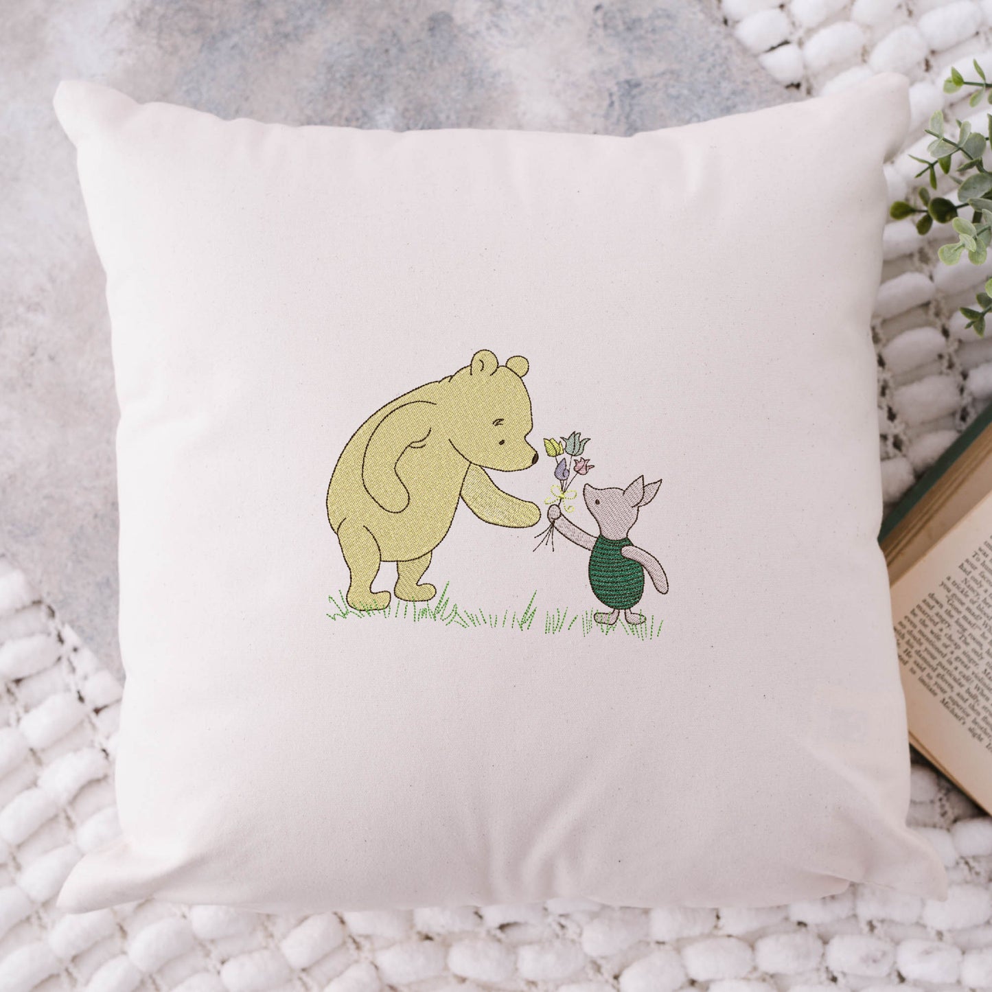 Pooh and Piglet's Blooming Friendship