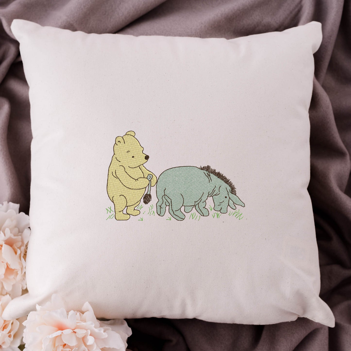 Pooh Pining Eeyore's Tail