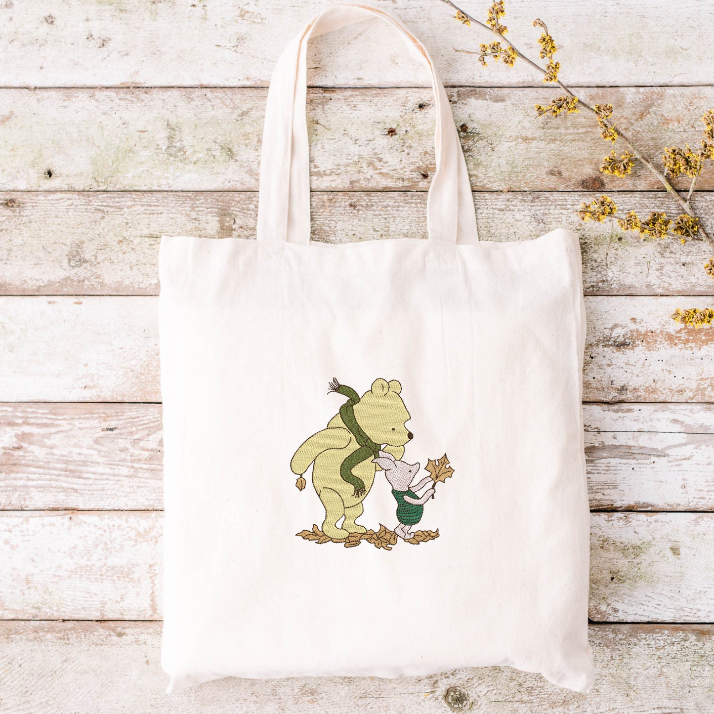 Pooh & Piglet Autumn Wishes