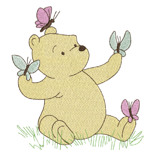 Pooh's Butterfly Whispers