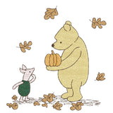 Pooh & Piglet Harvest Wishes