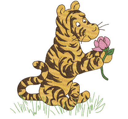 Tigger Flower Sniffles