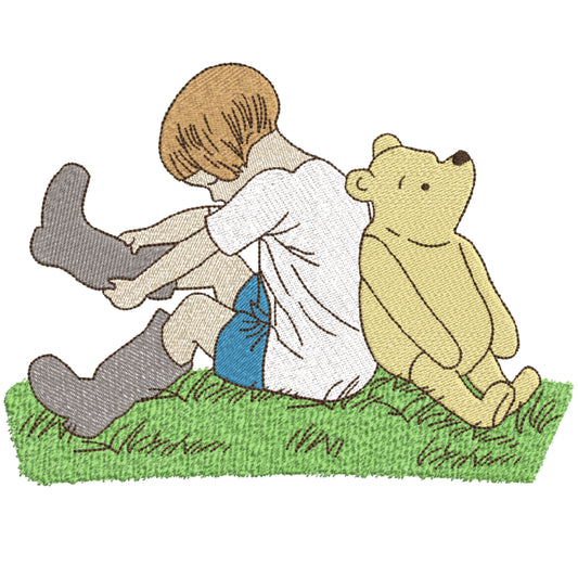 Pooh und Christopher Robin