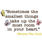 The Smallest Things