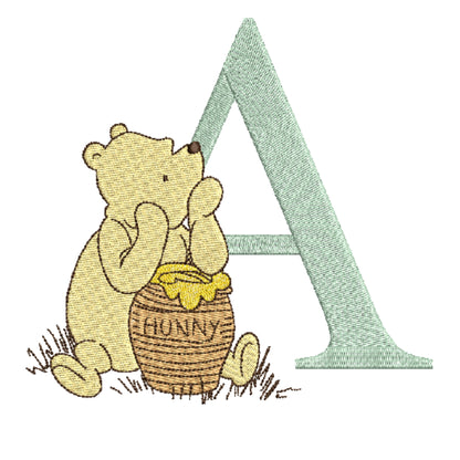 Pooh's A-Z Fonts