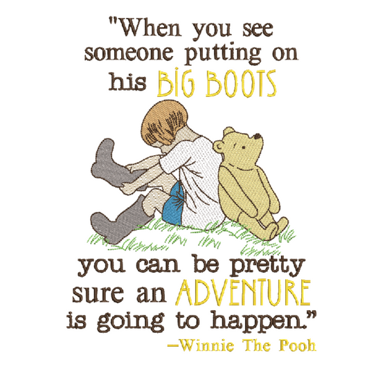 Pooh & Christoper Robin