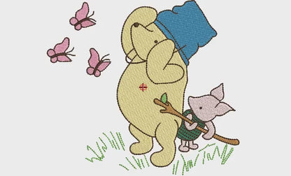 Pooh & Piglet Butterfly Ambush