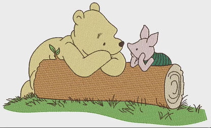 Pooh & Piglet Gazing
