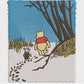 El país de las maravillas invernales de Pooh y Piglet