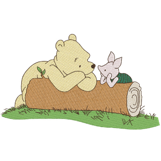 Pooh & Piglet Gazing