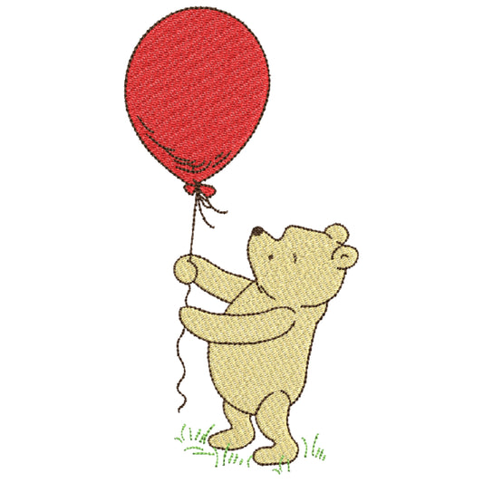 Pooh's Red Balloon