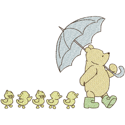 Pooh's yellow Ducky Stroll