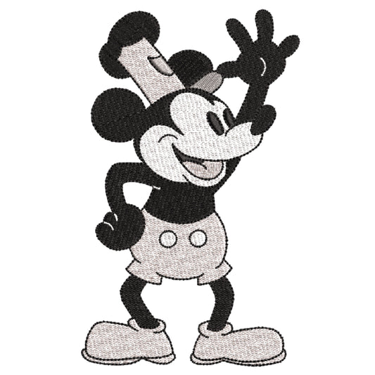 Steamboat Willie Waving