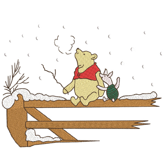 Pooh & Piglet Winter Wonderland