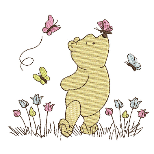 Pooh's Butterfly Kisses